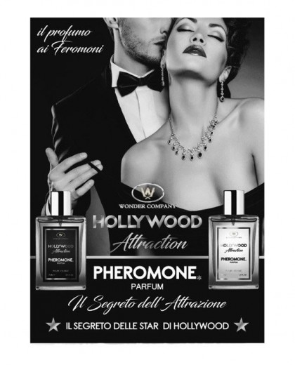 Cartello vetrina 70x100 Hollywood Attraction