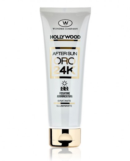 Hollywood After Sun 24k, crema doposole con oro 24 carati