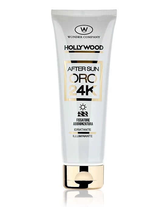 Hollywood After Sun 24k, crema doposole con oro 24 carati