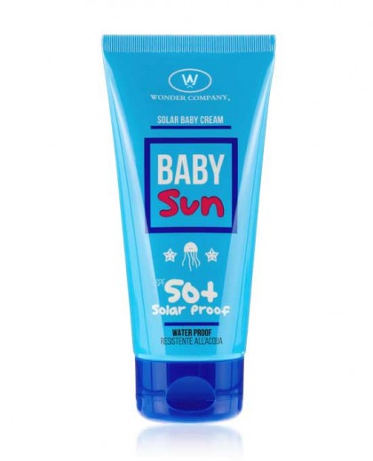 Baby Sun <p>Waterproof SPF 50+ sunscreen for children, 75ml WONDER COMPANY