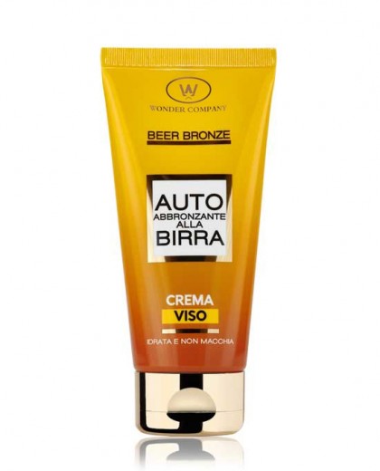 Beer Bronze crema autoabbronzante viso alla birra Wonder Company