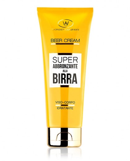 Beer Cream crema abbronzante alla birra Wonder Company