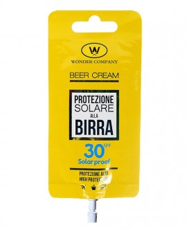 Beer Cream, SPF 30 beer sun protection in a sachet Wonder Company