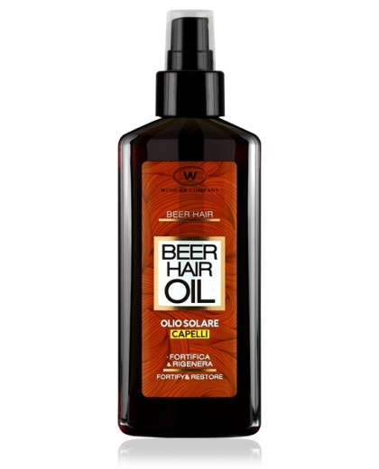 Olio solare per capelli alla Birra, Oil Hair Beer
