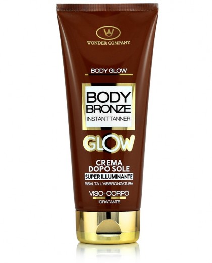 Body Glow, super-illuminating after-sun cream for face and body