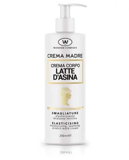 Crema corpo Madre<p>Al Latte d'Asina, specifica per smagliature, 250ml WONDER COMPANY