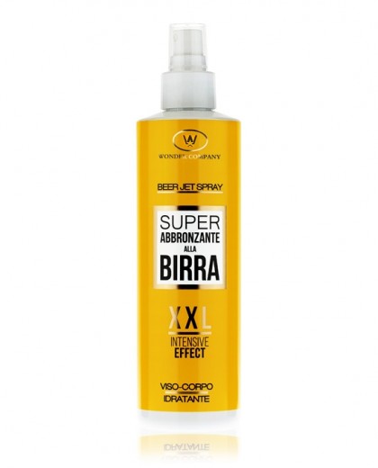 Hollywood Beer Jet Spray XXL<p>Spray abbronzante alla birra maxi formato, 200 ml<br /> WONDER COMPANY