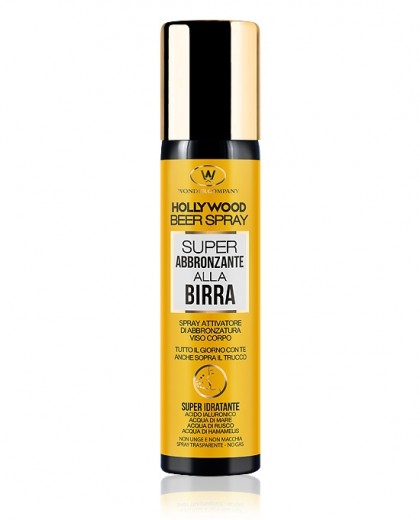 Hollywood Beer Spray<p>Super-tanning spray with Beer, 75ml WONDER COMPANY