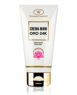 <p>Crema mani 24k all'Oro colloidale, 75 ml<br /> WONDER COMPANY