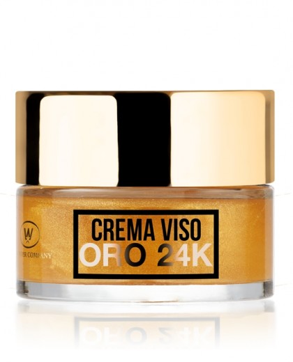 Crema viso con Oro 24kt<p>Illuminante, Anti-Età, 50ml<br /> WONDER COMPANY