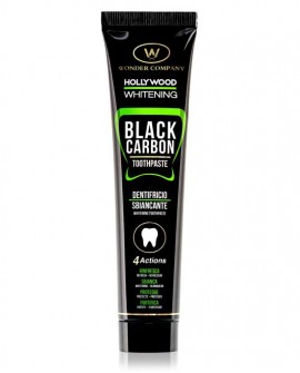 Black charcoal whitening toothpaste Hollywood Whitening