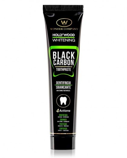 Black charcoal whitening toothpaste Hollywood Whitening