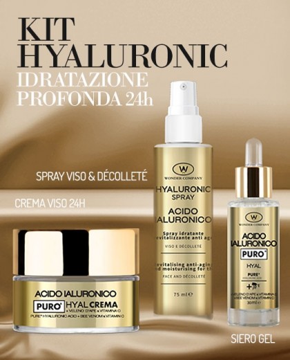 Hyaluronic Kit<p>Acido ialuronico puro in gel, 30 ml WONDER COMPANY