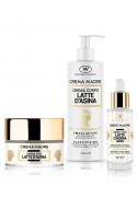Kit creme e siero viso e corpo al latte d'Asina, Wonder Company