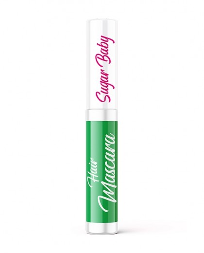 Green hair mascara<p>water based, 100% natural & bio WONDER COMPANY