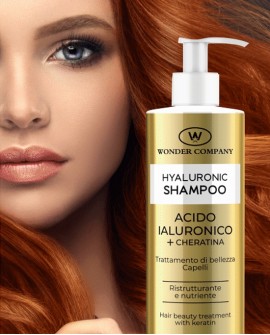 Hair nourishing restructuring shampoo WONDER COMPANY