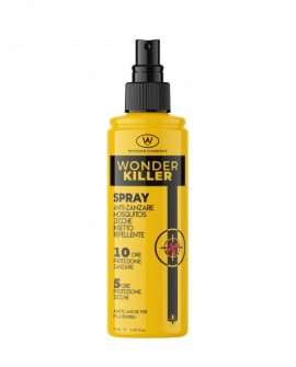 Wonder Killer<p>Spray repellente anti-zanzare DEET50 WONDER COMPANY