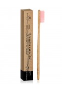 Spazzolino da denti in Bamboo vegan, setole ROSA - Wonder Company