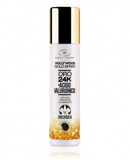 HOLLYWOOD GOLD SPRAY 24K colloidal gold face spray Wonder Company