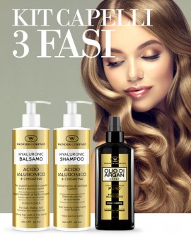 <p>Il kit definitivo per i capelli: cute e radice, lunghezze e punte WONDER COMPANY