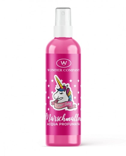 Profumo bambina Marshmallow<p>Acqua profumata sicura e senza alcool WONDER COMPANY