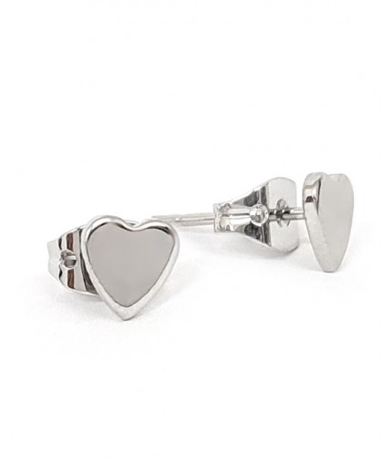 Orecchini Cuore<p>Acciaio inox - Nickel free WONDER COMPANY