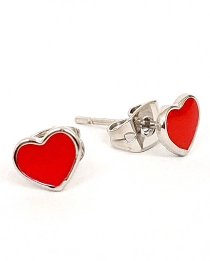 Orecchini Cuore<p>Acciaio inox - Nickel free WONDER COMPANY