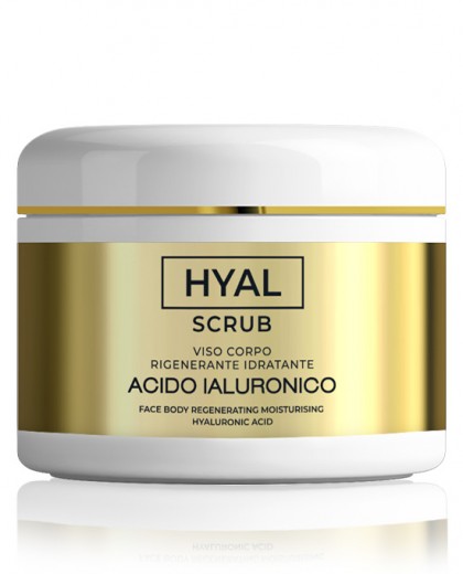 Hyal Scrub<p>Viso/corpo rigenerante e idratante, 250ml WONDER COMPANY