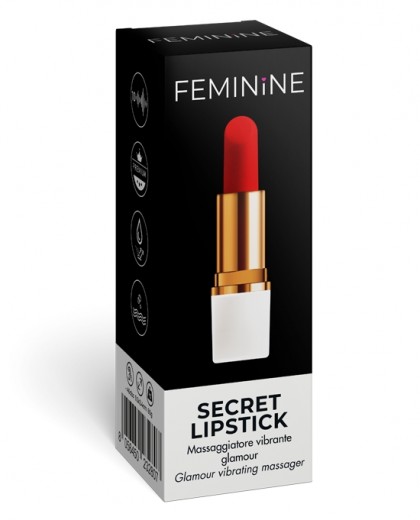 Feminine Secret Lipstick<p>Mini da borsetta + Ultra vibrazione WONDER COMPANY