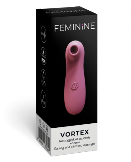 Feminine Vortex<p>Aspirante e vibrante a 10 intensità/pulsazioni WONDER COMPANY