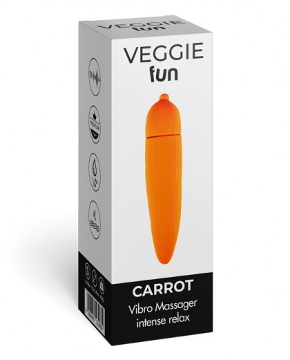 Veggie Fun Carrot<p>Carota vibrante, 10 intensità e pulsazioni WONDER COMPANY