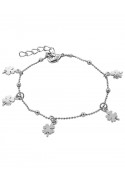Bracciale charms Quadrifoglio