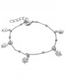 Bracciale charms Quadrifoglio<p>Collezione Luxury Fortuna, ed. limitata WONDER COMPANY