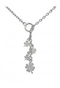 Collana caschimpetto charms Quadrifoglio