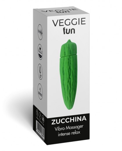 Veggie Fun Zucchini<p>10 intensità e pulsazioni WONDER COMPANY