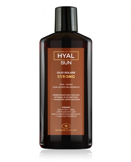 Hyal Sun Strong oil<p>Olio solare intensificatore abbronzatura, 200 ml WONDER COMPANY