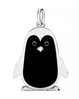 Collana TINPB Pinguino smaltato<p>Ed. limit. There is no planet B WONDER COMPANY