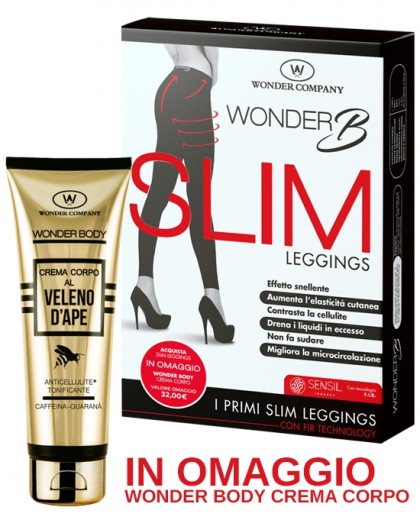 NEW Wonder B Slim Leggings<p>I primi con FIR TECHNOLOGY WONDER COMPANY