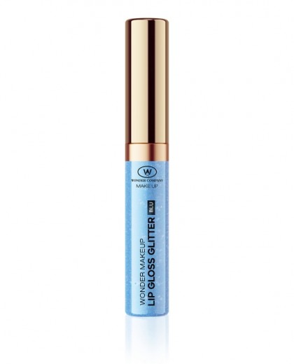 Lip Gloss Glitter 01 Transparent Blue<div>Lipgloss with glitter WONDER COMPANY