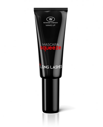 Squeeze Mascara +Long Lashes<p>Squeeze tube lengthening mascara, 15 ml WONDER COMPANY