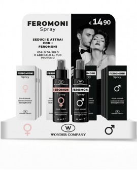 Feromoni Spray pour Femme<p>Feromoni concentrati per donna WONDER COMPANY