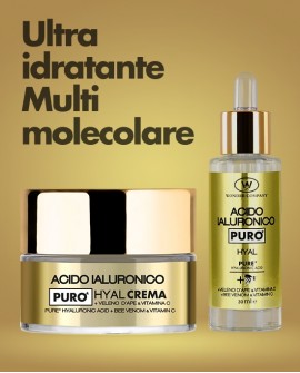 Set viso Acido Ialuronico crema+siero
