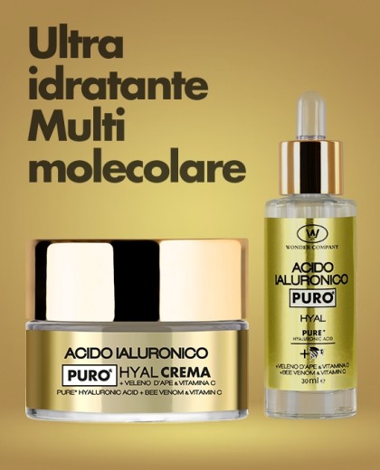 Set viso Acido Ialuronico crema+siero