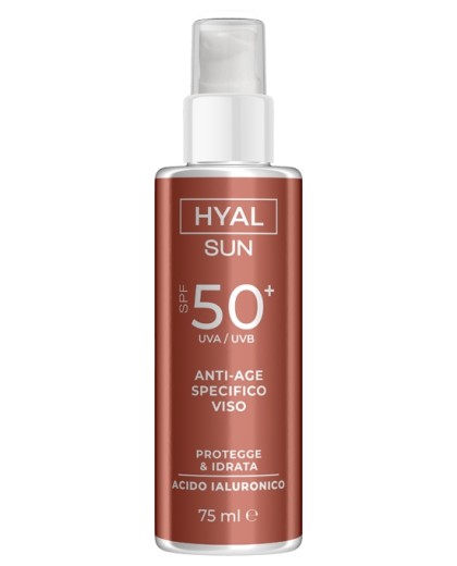 HYAL SUN CREMA SOLARE SPF 50 ANTI AGE SPECIFICO VISO