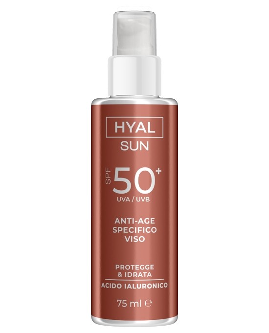 HYAL SUN CREMA SOLARE SPF 50 ANTI AGE SPECIFICO VISO