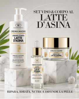 Kit viso e corpo al latte d'Asina
