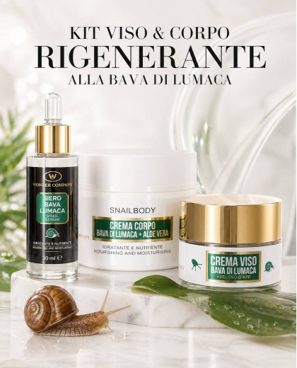 Kit trattamento Ripara & Rigenera alla Bava di Lumaca