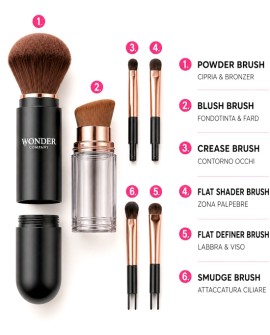 Multi Brush pennello 6 in 1