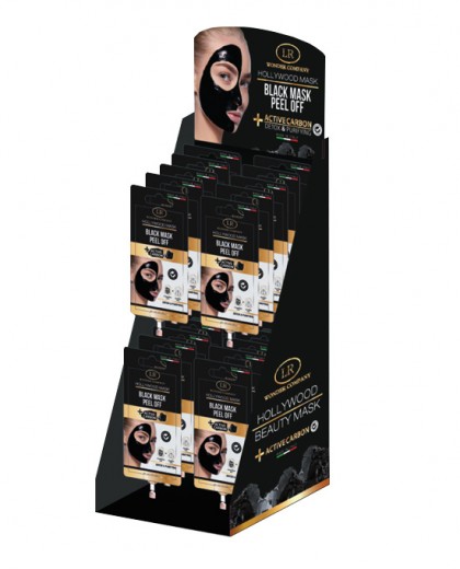 Hollywood Gold mask<p>Espositore Avancassa Hollywood Black Mask peel off 48 bustine<br /> WONDER COMPANY